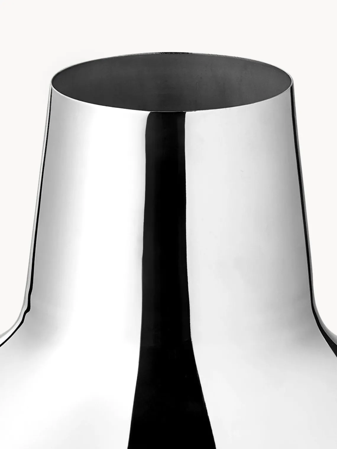 Discount GEORG JENSEN Vase en acier inoxydable Henning Koppel, haut. 22 cm