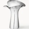 Outlet GEORG JENSEN Vase en acier inoxydable Bloom Botanica, haut. 33 cm