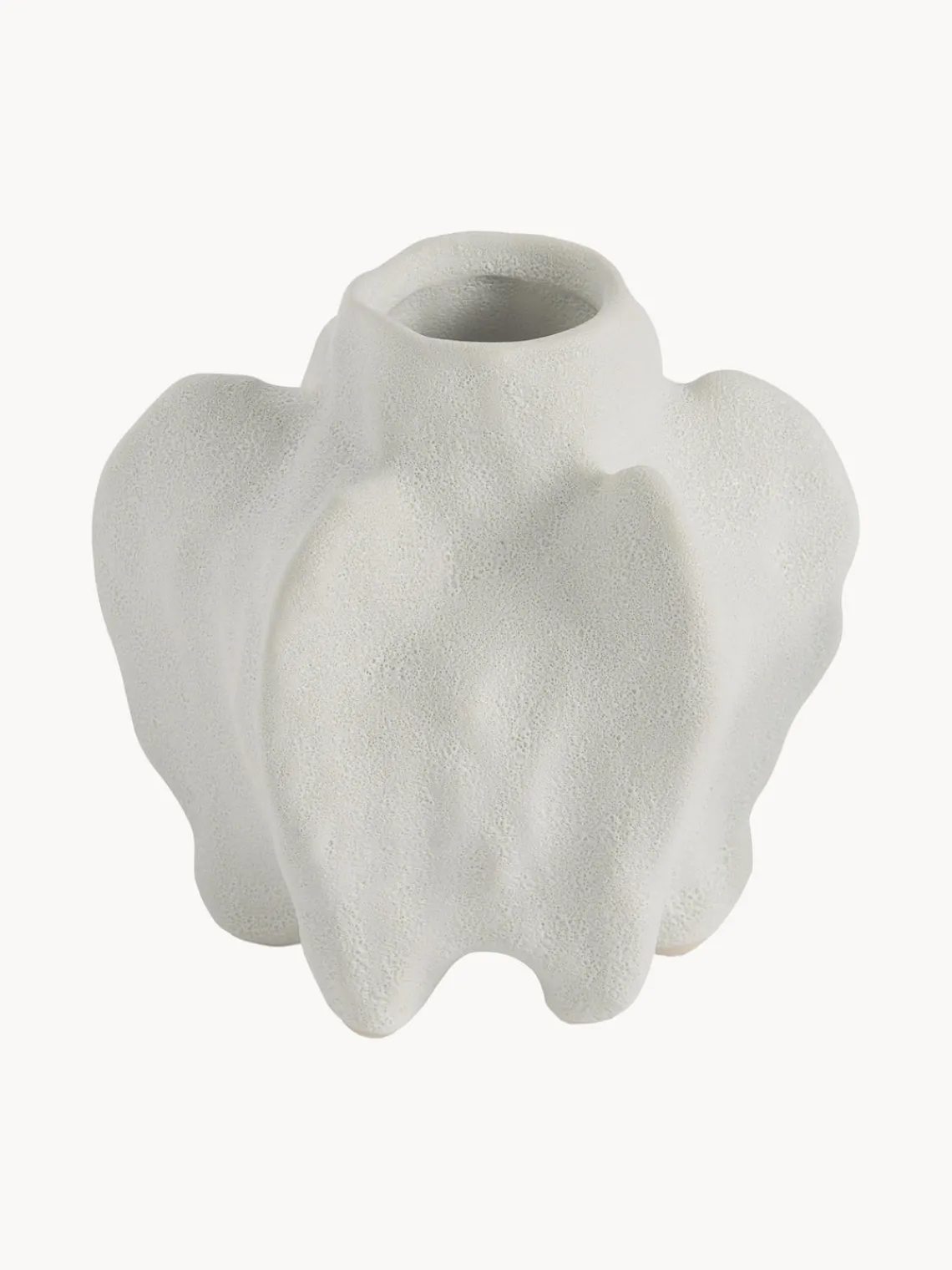 Fashion ANDREA HOUSE Vase en céramique Coral, haut. 13 cm