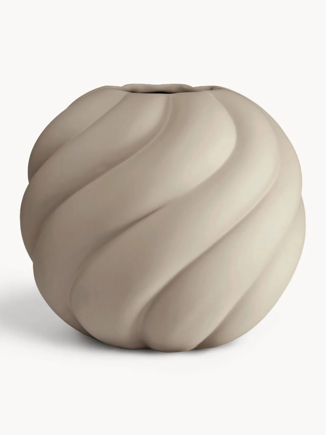 Outlet Cooee Design Vase en céramique peint à la main Twist Ball, haut. 20 cm
