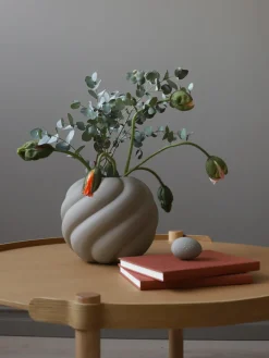 Outlet Cooee Design Vase en céramique peint à la main Twist Ball, haut. 20 cm