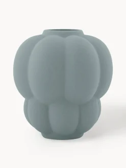 Outlet AYTM Vase en céramique Uva, haut. 28 cm Gris-bleu, mat