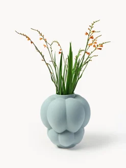 Discount AYTM Vase en céramique Uva, haut. 35 cm Gris-bleu, mat