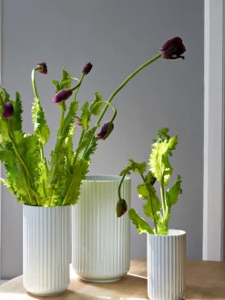 Online Lyngby Porcelaen Vase en porcelaine Lyngby, haut. 25 cm Blanc