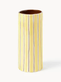 New &k Amsterdam Vase en porcelaine peint à la main Ray, haut. 18 cm