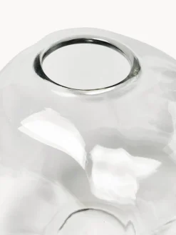 Clearance DBKD Vase en verre Pebble, Ø 28 cm Transparent