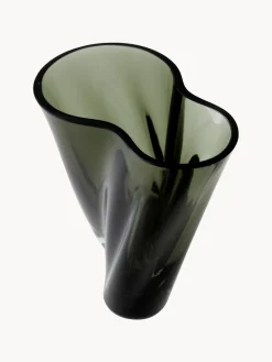 Online Audo Copenhagen Vase en verre soufflé bouche Aer, haut. 19 cm