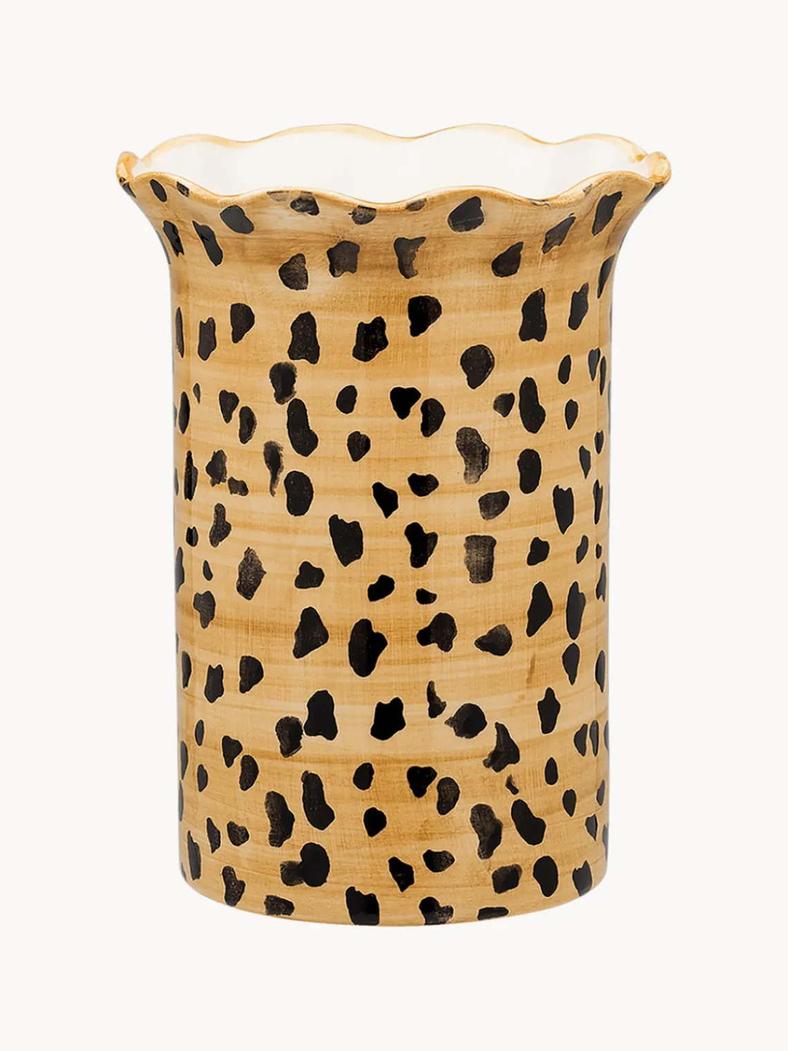Discount Anna + Nina Vase peint à la main Leopard, haut. 21 cm