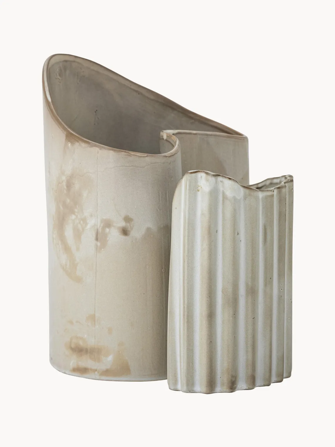 Clearance Bloomingville Vases artisanaux Henaj, 2 pièces