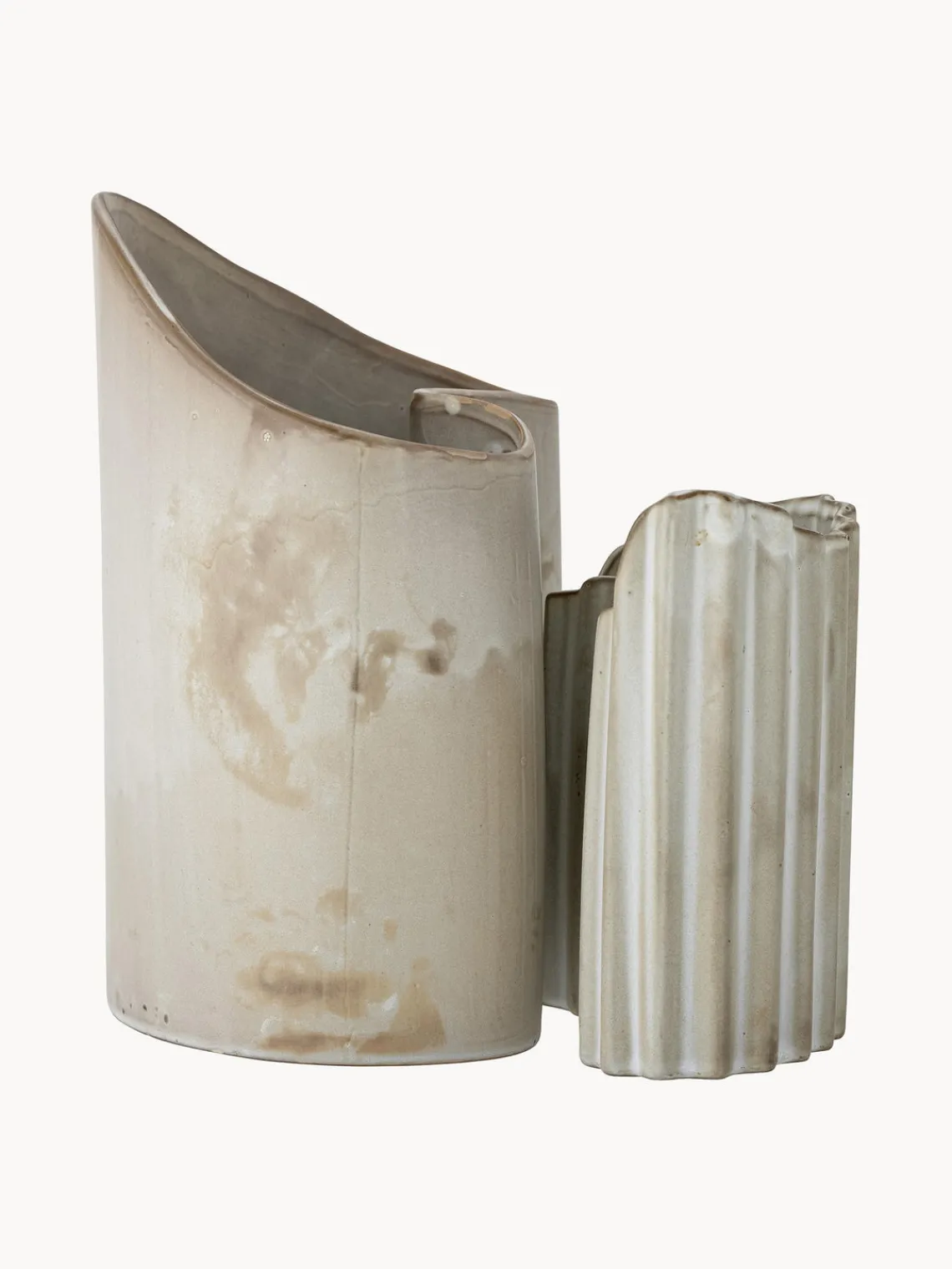 Clearance Bloomingville Vases artisanaux Henaj, 2 pièces