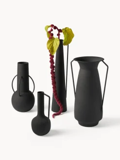 Fashion Pols Potten Vases design Roman, 4 pièces Noir