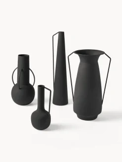 Fashion Pols Potten Vases design Roman, 4 pièces Noir