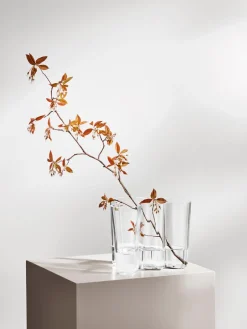 Clearance iittala Vases en verre soufflé bouche Aalto, 2 élém.