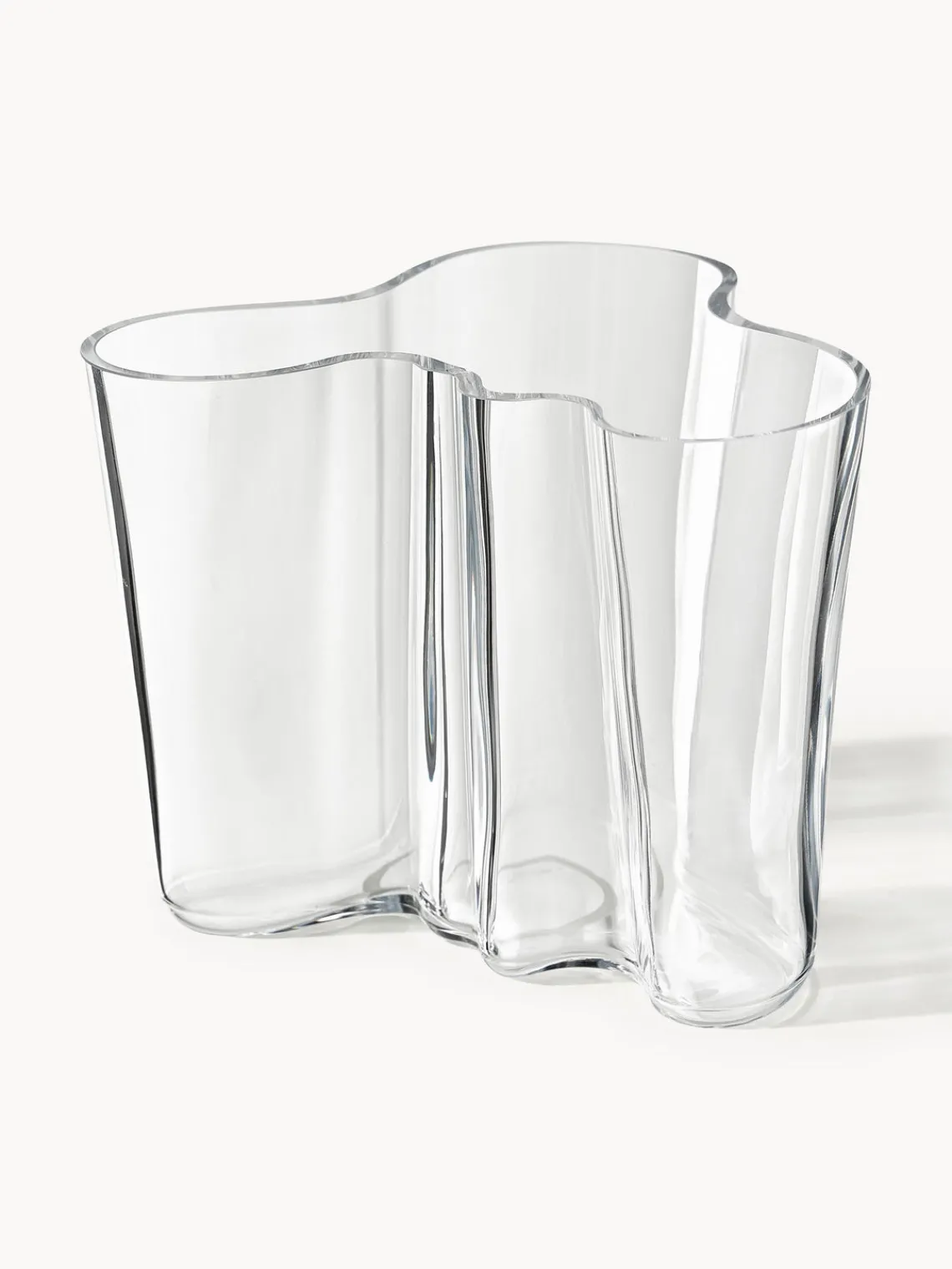 Clearance iittala Vases en verre soufflé bouche Aalto, 2 élém.