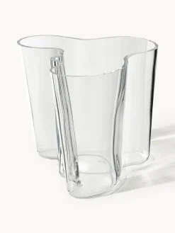 Clearance iittala Vases en verre soufflé bouche Aalto, 2 élém.