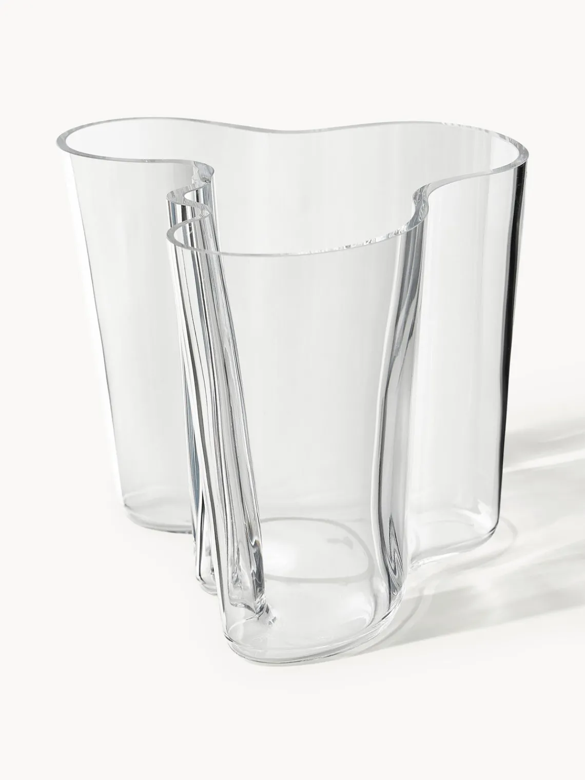 Clearance iittala Vases en verre soufflé bouche Aalto, 2 élém.