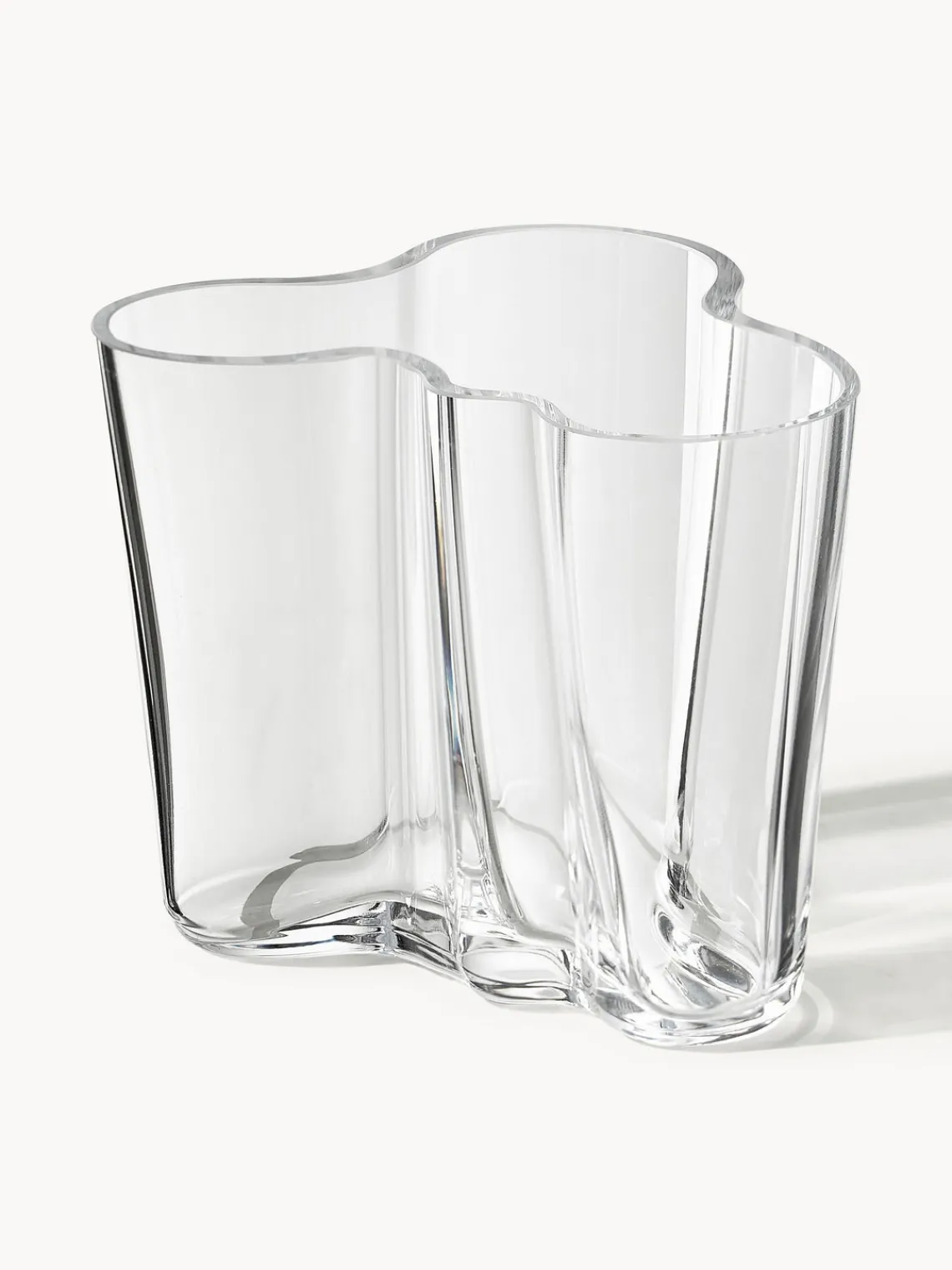 Clearance iittala Vases en verre soufflé bouche Aalto, 2 élém.