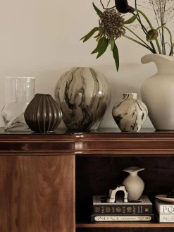 Clearance Broste Copenhagen Vases peints à la main Ingrid, 3 élém.