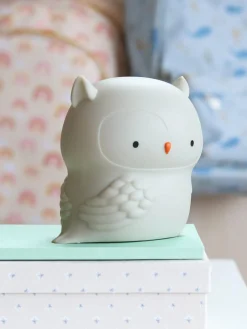 Clearance A Little Lovely Company Veilleuse avec fonction minuterie Owl, intensité lumineuse variable