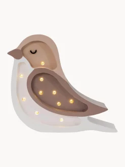 Outlet Little Lights Veilleuse LED faite main avec minuterie et télécommande Mini Bird, intensité lumineuse variable