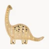 Clearance Little Lights Veilleuse LED faite main avec minuterie et télécommande Diplodocus, intensité lumineuse variable