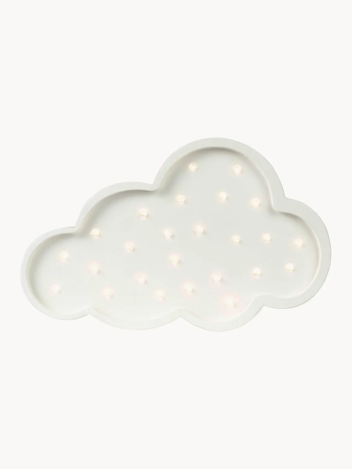 Clearance Little Lights Veilleuse LED faite main avec minuterie et télécommande Cloud, intensité lumineuse variable