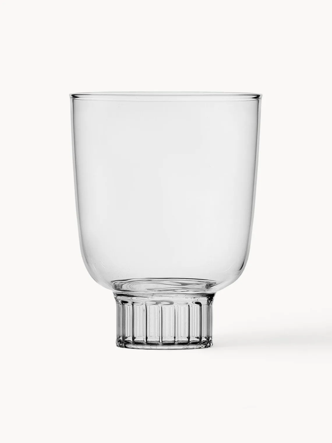 Clearance ICHENDORF Verre à eau artisanal Liberta Transparent