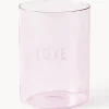 Online DESIGN LETTERS Verre à eau design Favorite LOVE
