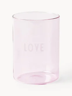 Online DESIGN LETTERS Verre à eau design Favorite LOVE