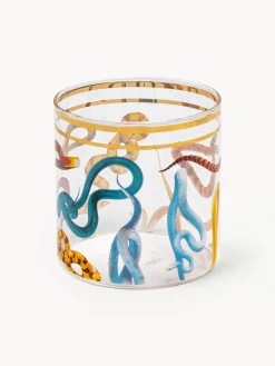 Fashion SELETTI Verre à eau Snakes