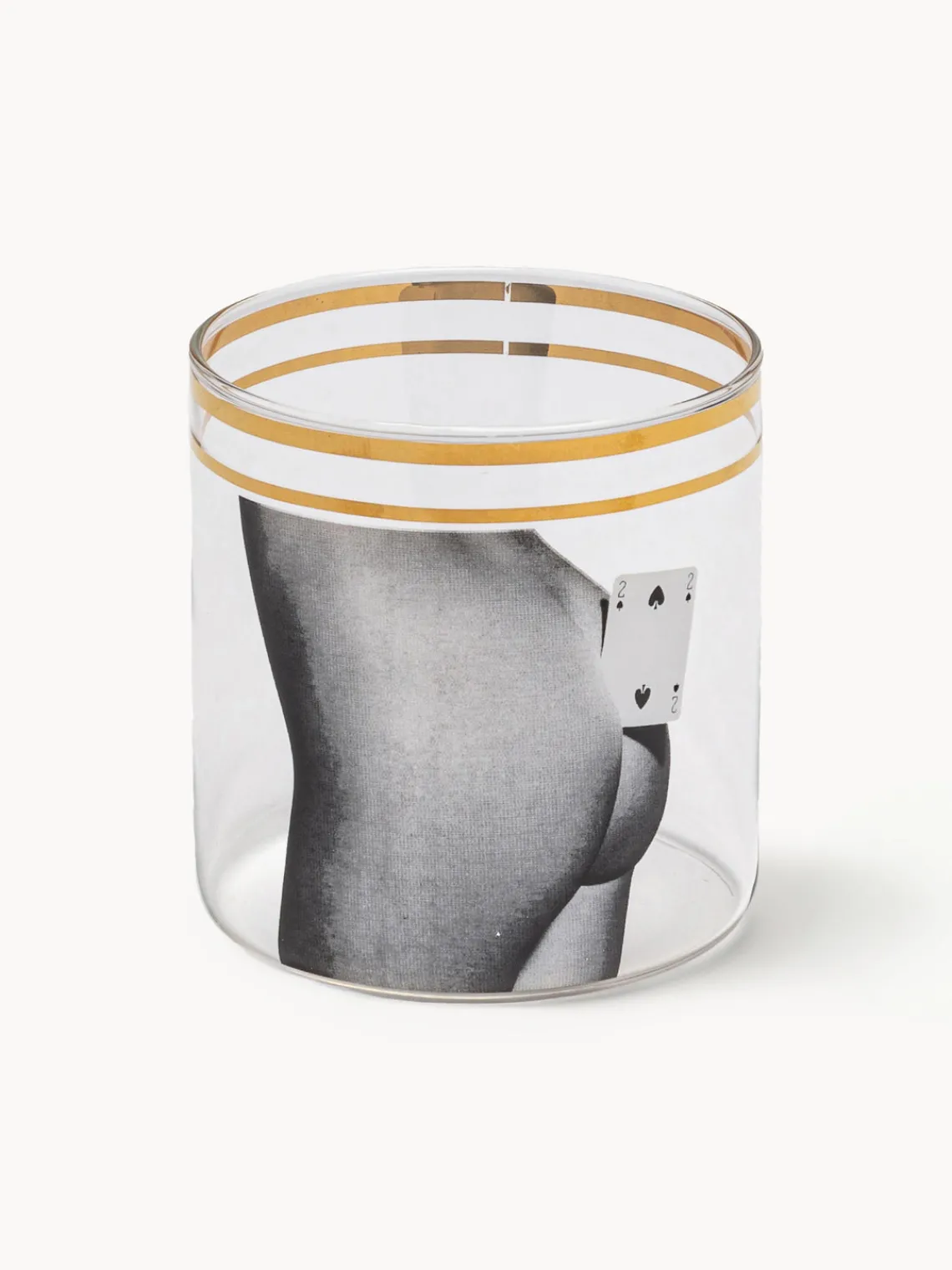 Online SELETTI Verre à eau Two Of Spades