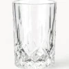 Fashion Aida Verre à liqueur à motifs embossés Harvey, 4 pièces