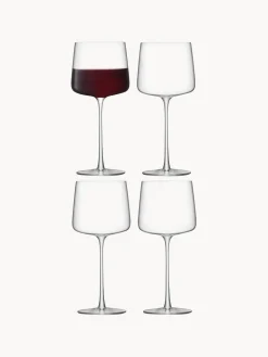 Sale Lsa International Verre à vin rouge Metropolitan, 4 pièces