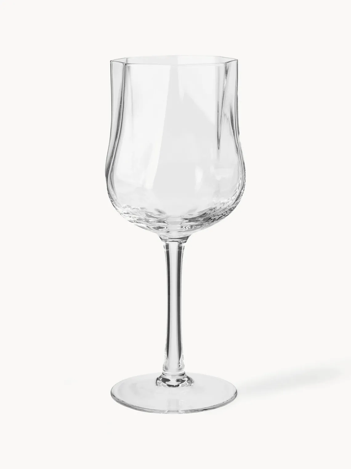 Fashion Broste Copenhagen Verre à vin rouge soufflés bouche Limfjord, 4 pièces