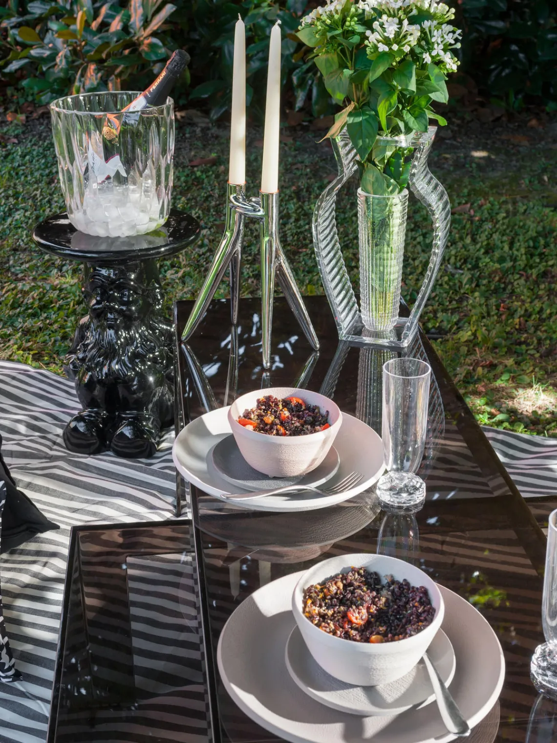 Online Kartell Verres à champagne avec surface texturée Jellies, 4 pièces