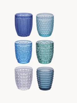 Online Villa D'Este Home Tivoli Verres à eau à embossage décoratif Bicchieri, 6 élém.