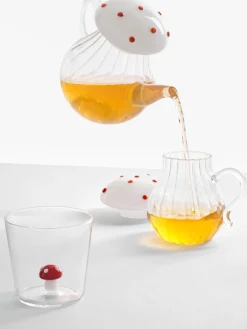 Fashion ICHENDORF Verres à eau artisanaux Alice, 2 pièces Champignon