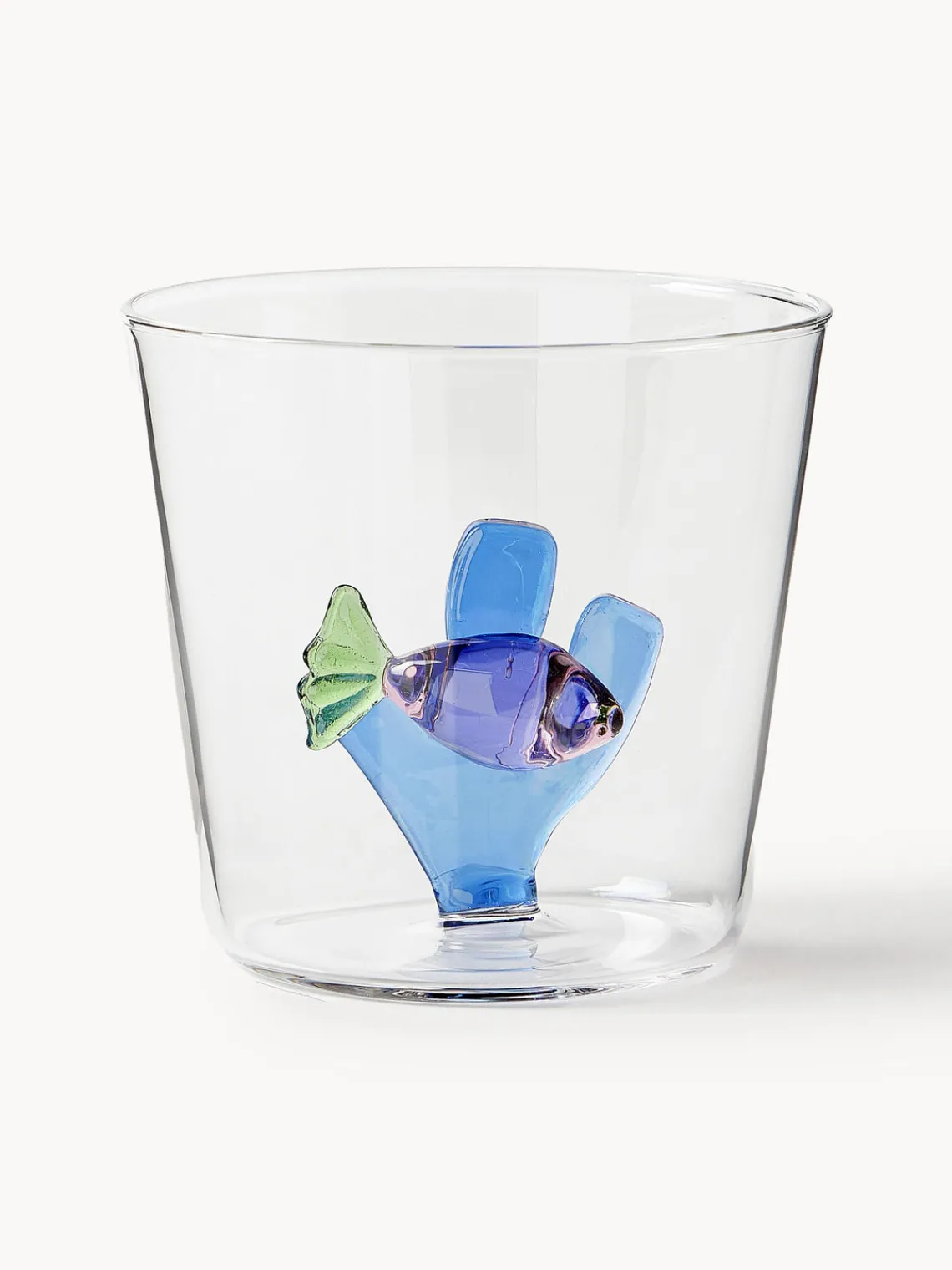 Clearance ICHENDORF Verres à eau artisanaux Marine Garden, 6 élém.