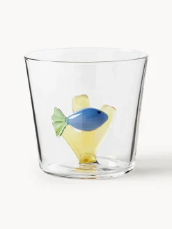 Clearance ICHENDORF Verres à eau artisanaux Marine Garden, 6 élém.