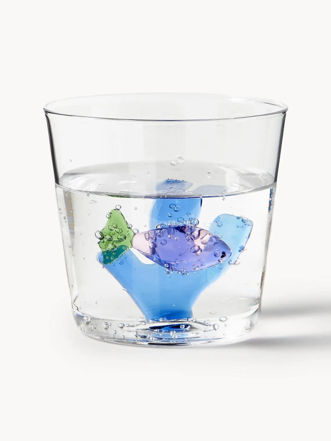 Clearance ICHENDORF Verres à eau artisanaux Marine Garden, 6 élém.