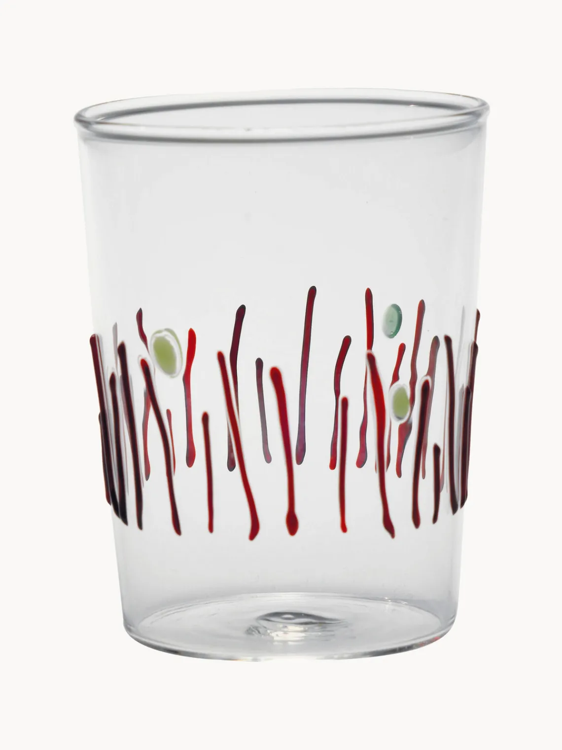 Hot zafferano Verres à eau artisanaux Quattro, 4 élém.