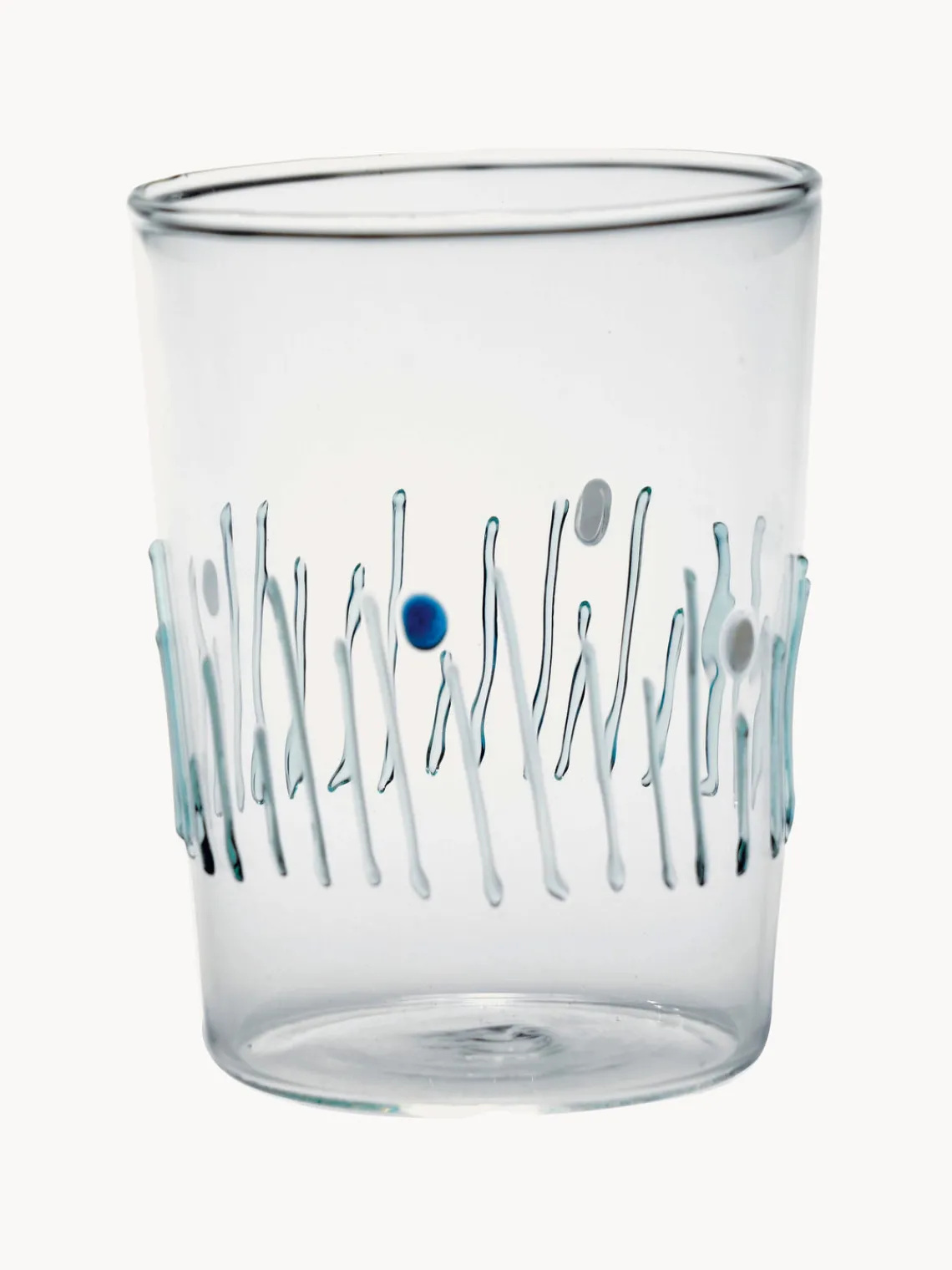 Hot zafferano Verres à eau artisanaux Quattro, 4 élém.