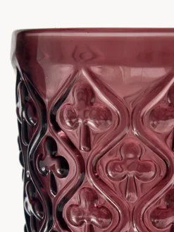 Online Villa D'Este Home Tivoli Verres à eau avec embossage décoratif Marrakech, 6 élém.