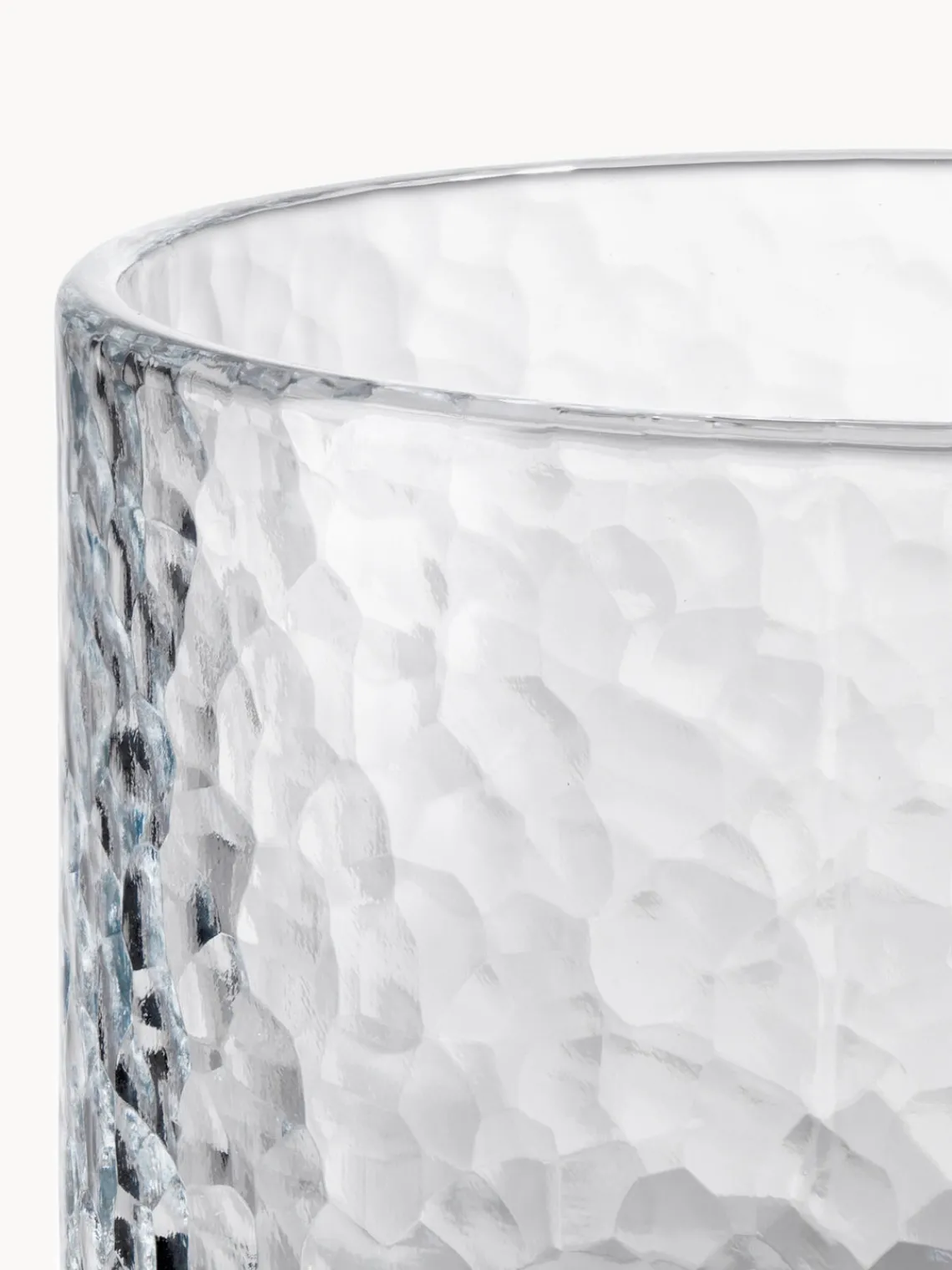 New Holmegaard Verres à eau avec surface structurée Forma, 2 pièces