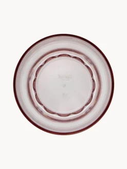 New Kartell Verres à eau avec surface texturée Jellies, 4 pièces Rose pâle