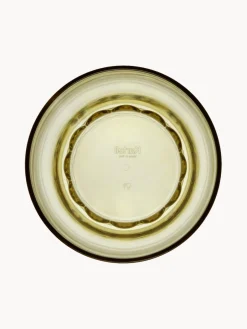 Outlet Kartell Verres à eau avec surface texturée Jellies, 4 pièces Vert clair