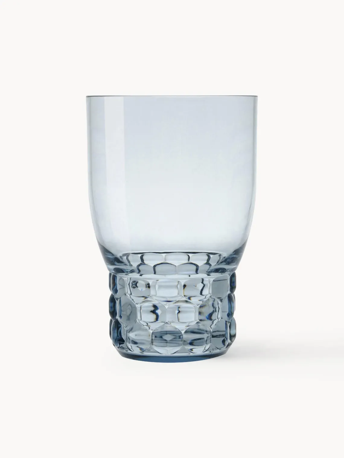Online Kartell Verres à eau avec surface texturée Jellies, 4 pièces Bleu ciel, transparent