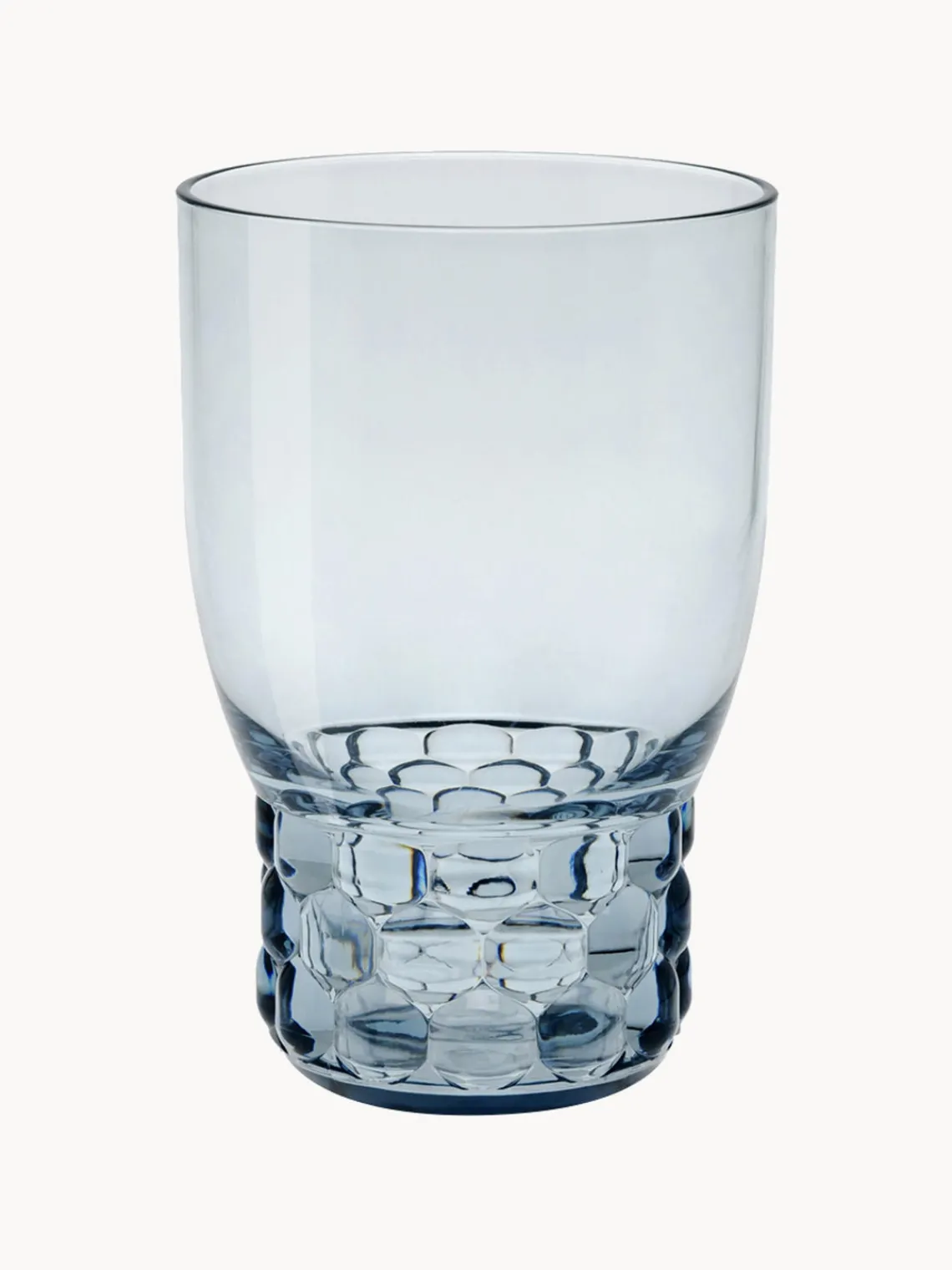 Online Kartell Verres à eau avec surface texturée Jellies, 4 pièces Bleu ciel, transparent