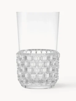 Online Kartell Verres à eau avec surface texturée Jellies, 4 pièces Transparent