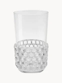 Online Kartell Verres à eau avec surface texturée Jellies, 4 pièces Transparent